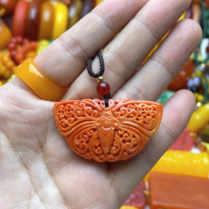 树脂制品27号雕刻吊坠