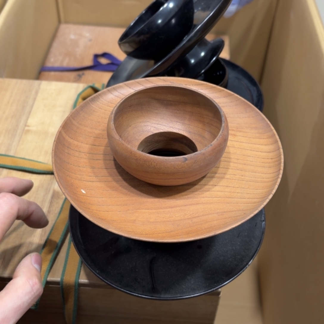 蛙***庐木般若中古美术个工艺品