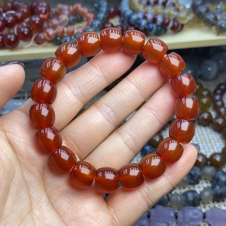 玛瑙/玉髓未镶嵌手链