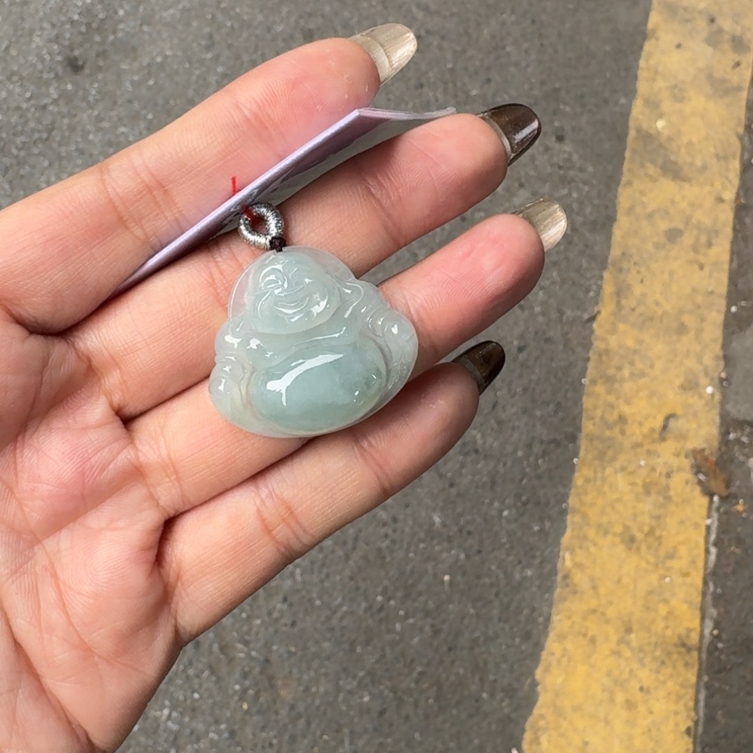 翡翠未镶嵌吊坠(不含链)天然