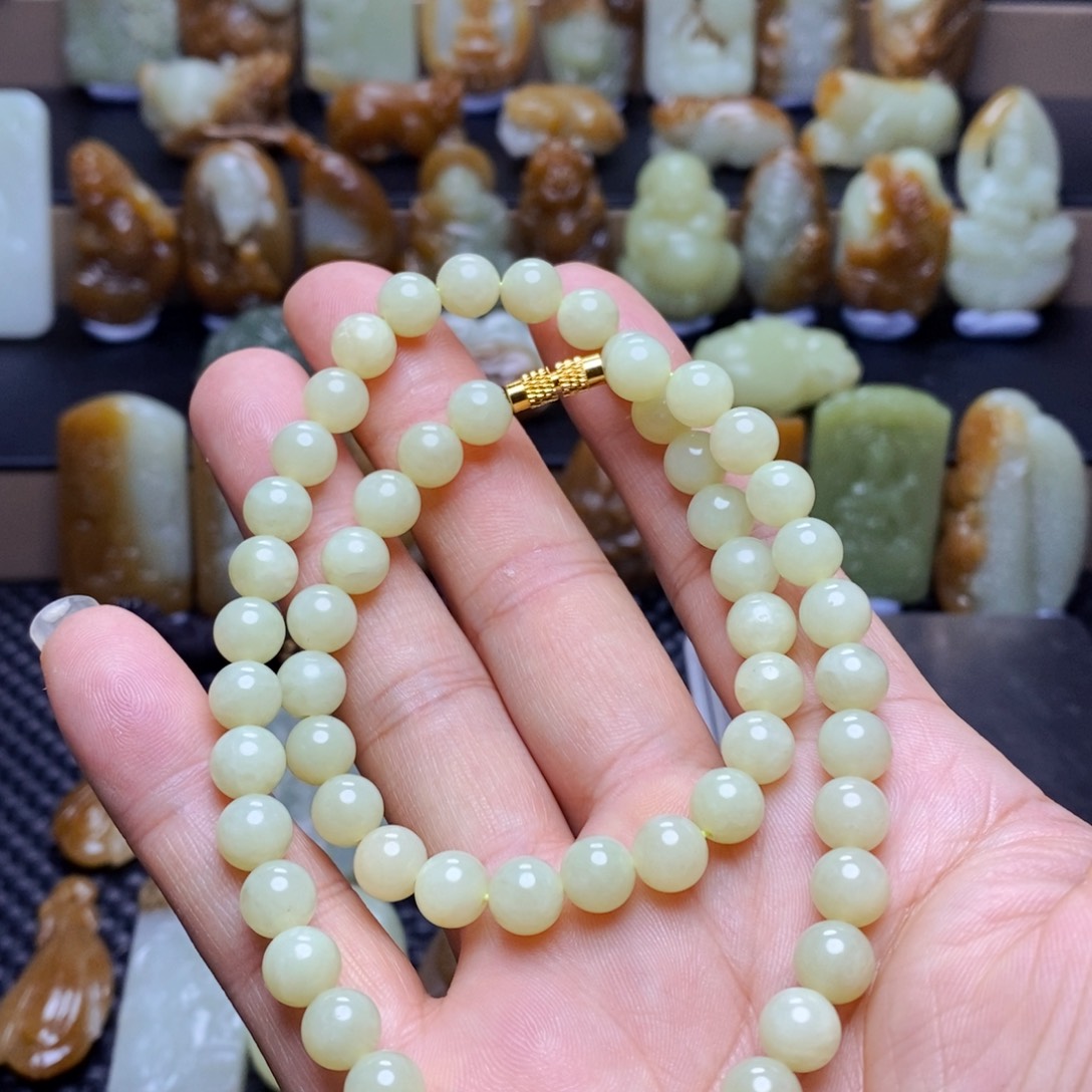 和田玉未镶嵌吊坠(不含链)