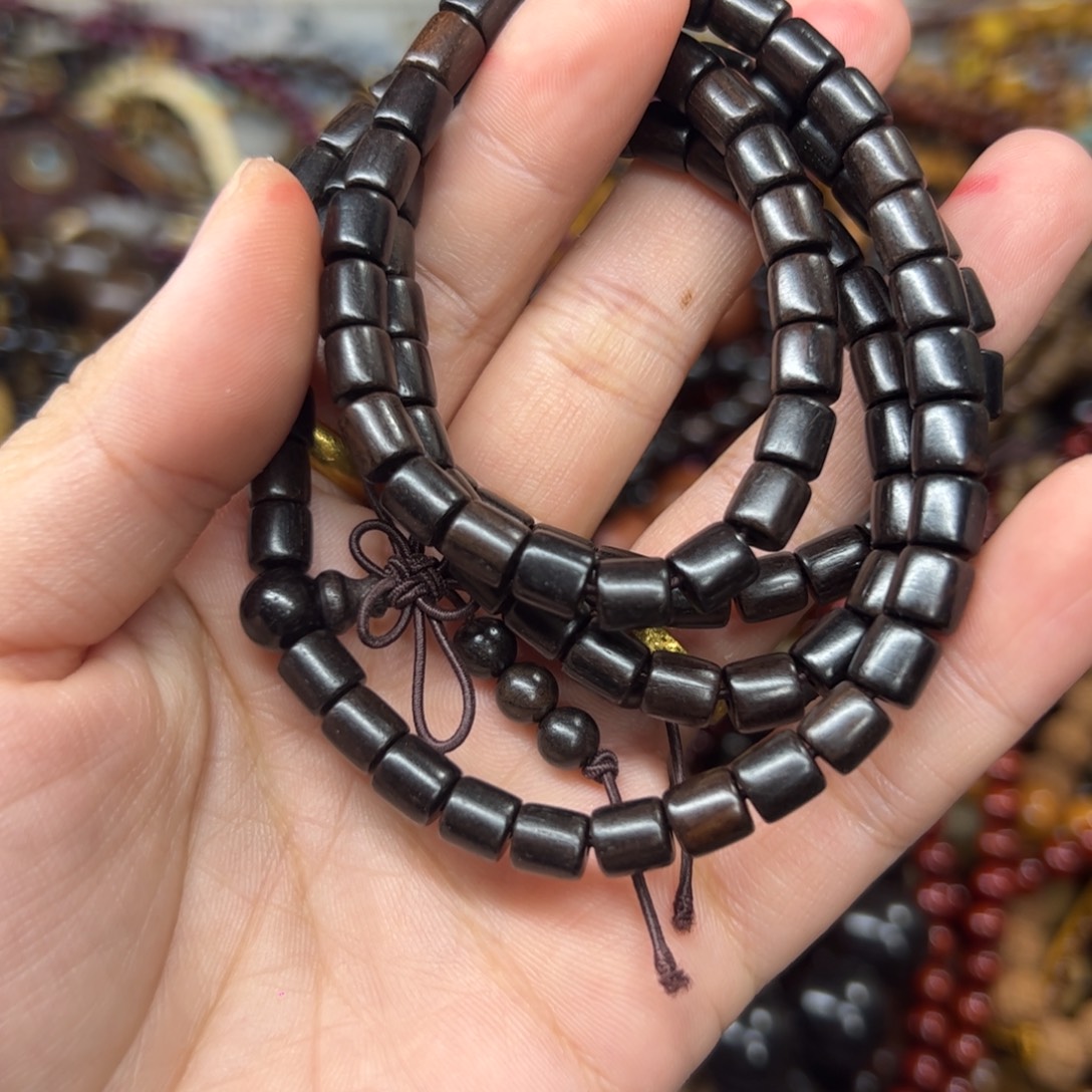 维腊木（绿檀）无事牌