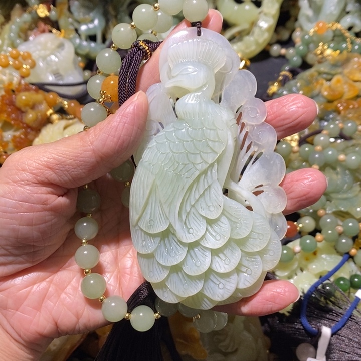 岫玉岫玉吊坠未镶嵌