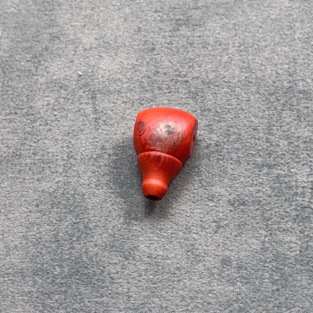 南红玛瑙未镶嵌三通