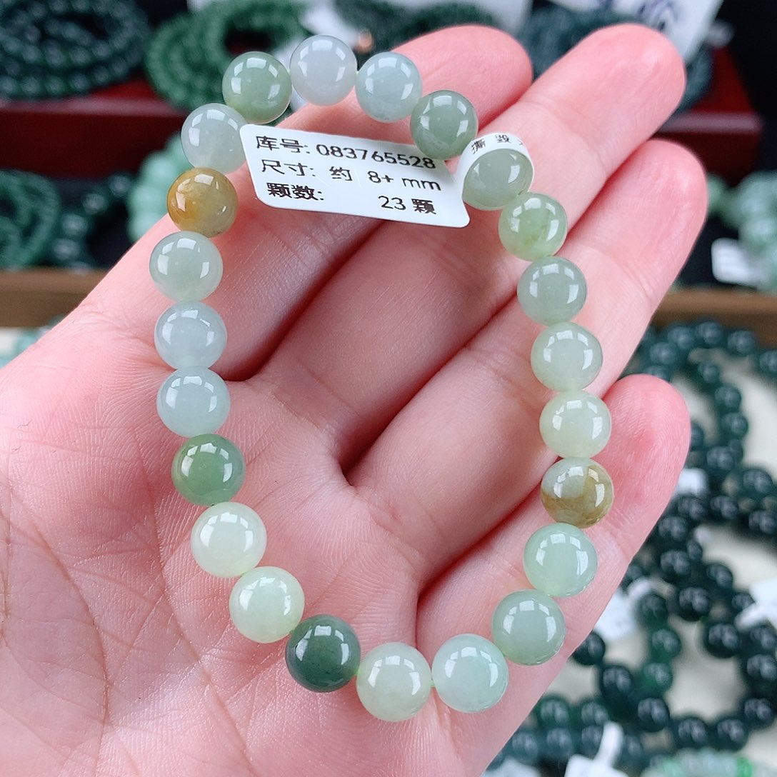 翡翠未镶嵌毛衣链