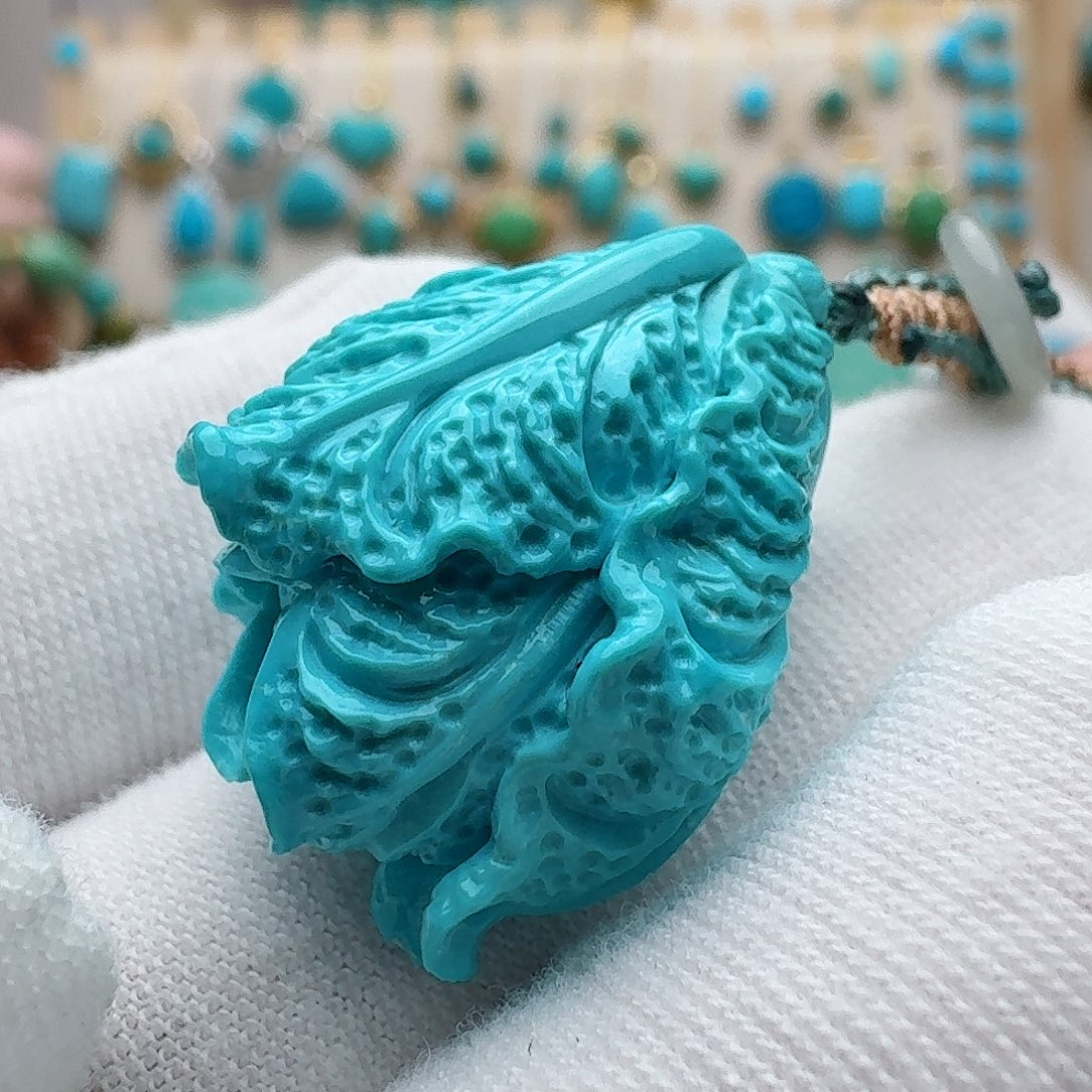 绿松石未镶嵌配饰