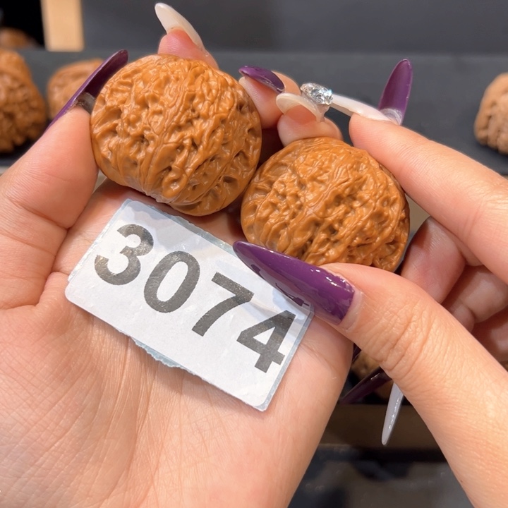 吊坠文玩核桃文玩核桃磨盘狮子头