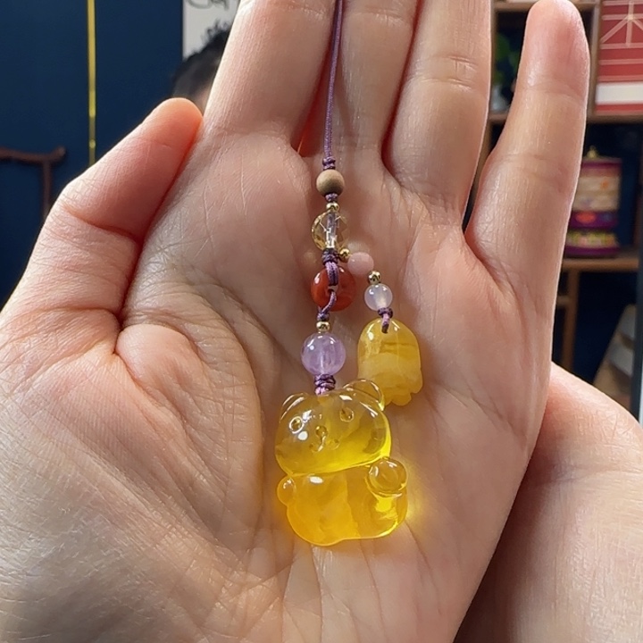 蜜蜡吊坠(赠链)未镶嵌