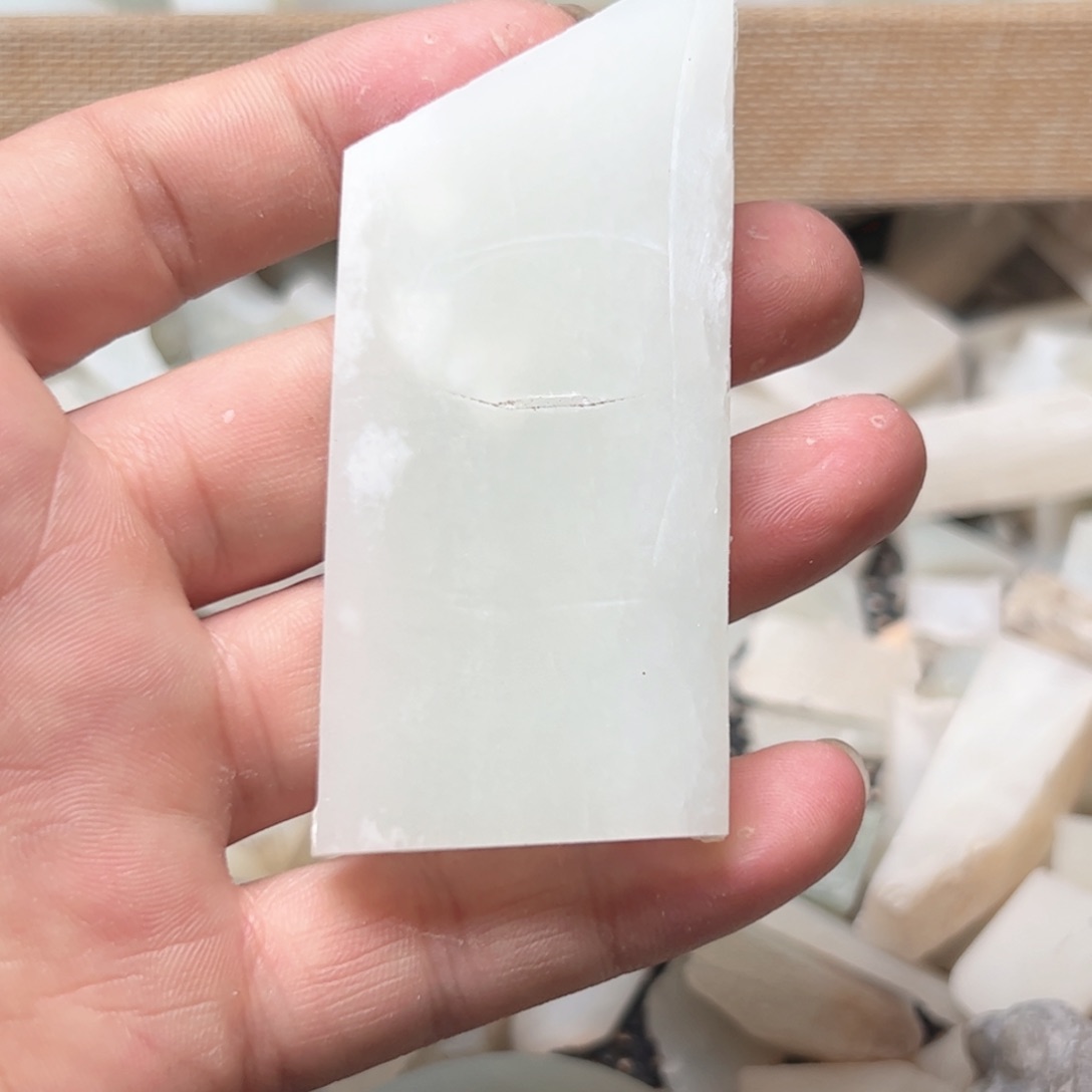 和田玉未镶嵌项链