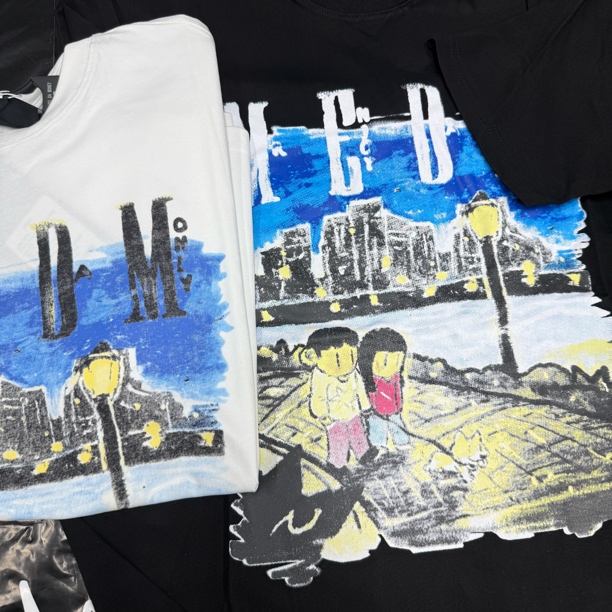 m夜光漫步短袖T恤