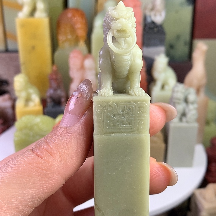 青田石野*青田石印章