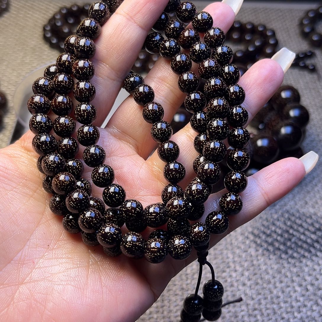 檀香紫檀（小叶紫檀）0.8 108颗爆星