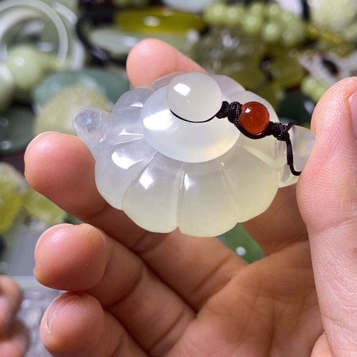 岫玉岫玉手把未镶嵌