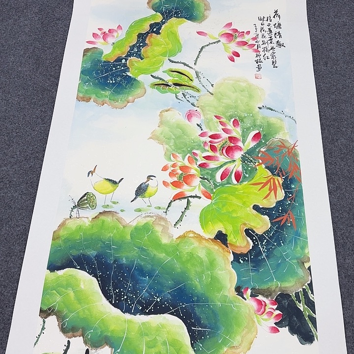 国画手绘国画作品