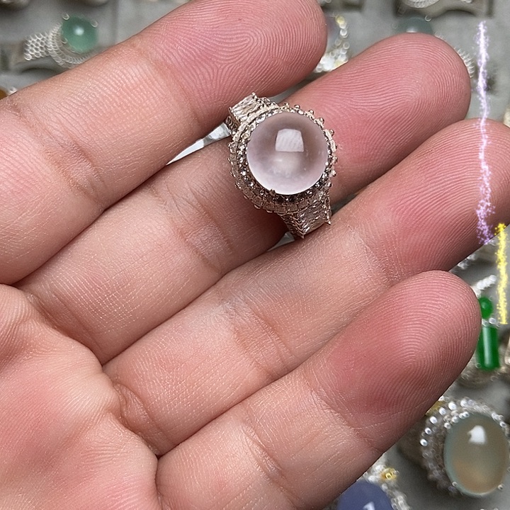 未镶嵌定制翡翠戒指