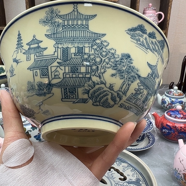 摆件陶景德镇陶瓷567老厂瓷