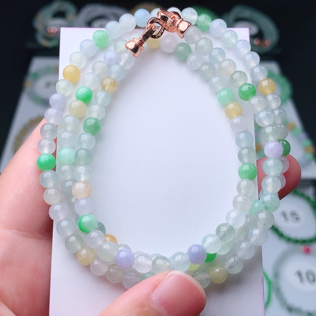 翡翠手串未镶嵌翡翠