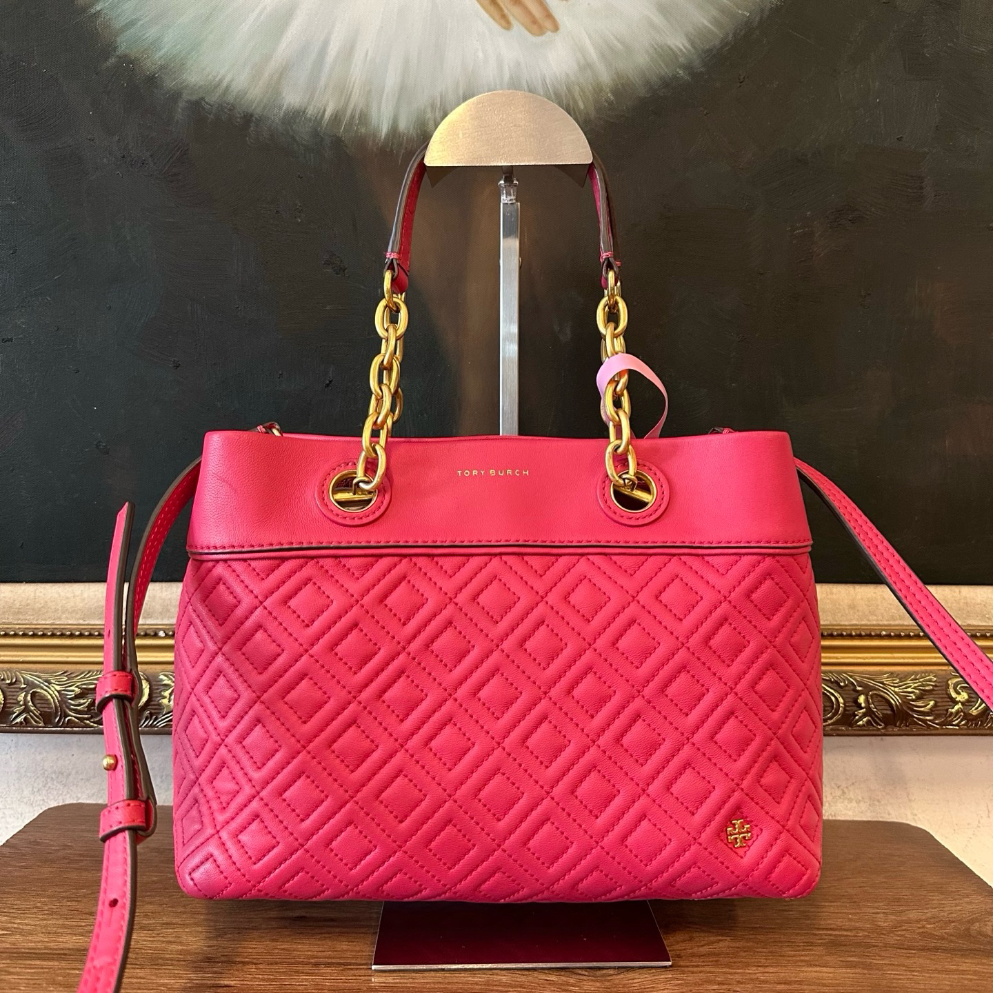95新 TORY BURCH/汤丽柏琦 tb汤丽柏琦单肩包/004551/尺寸26*19