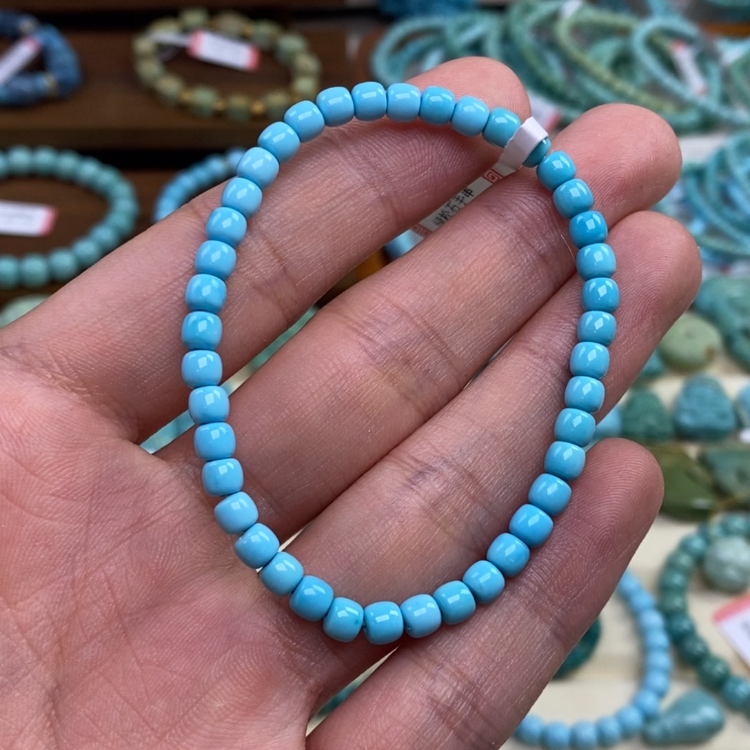 绿松石未镶嵌手串