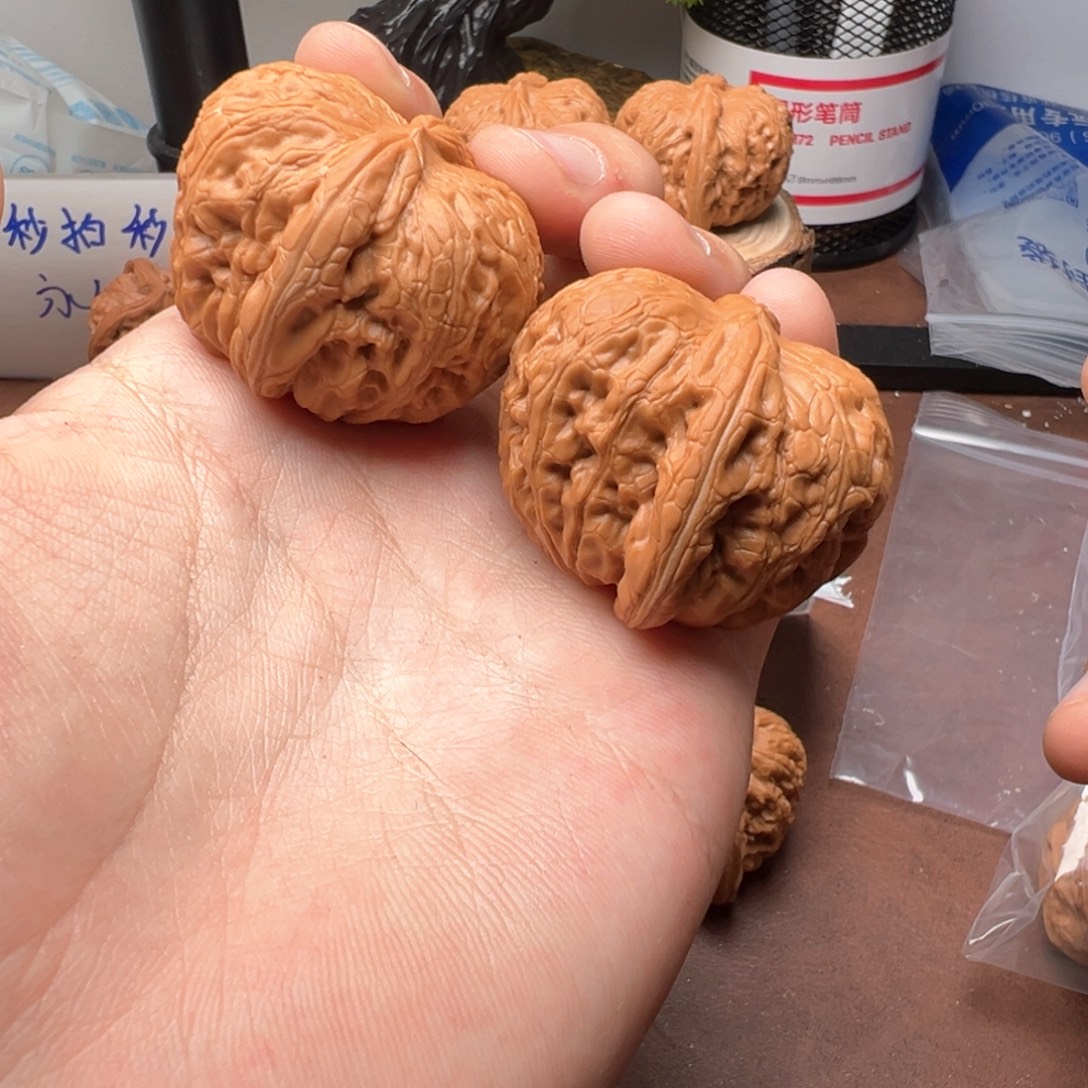 海***。吊坠文玩核桃42全品元宝6