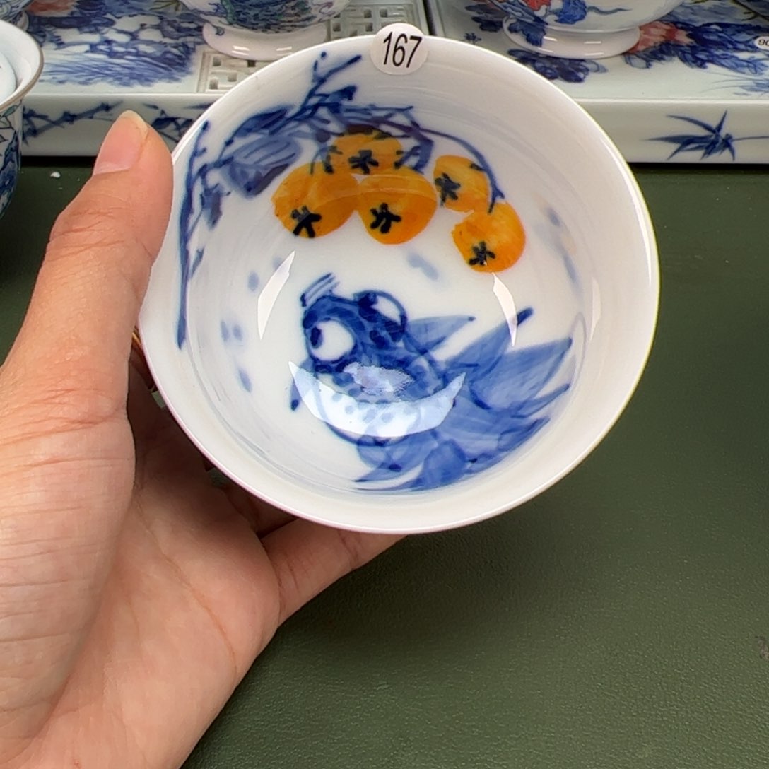 杯景德镇纯手绘茶具167