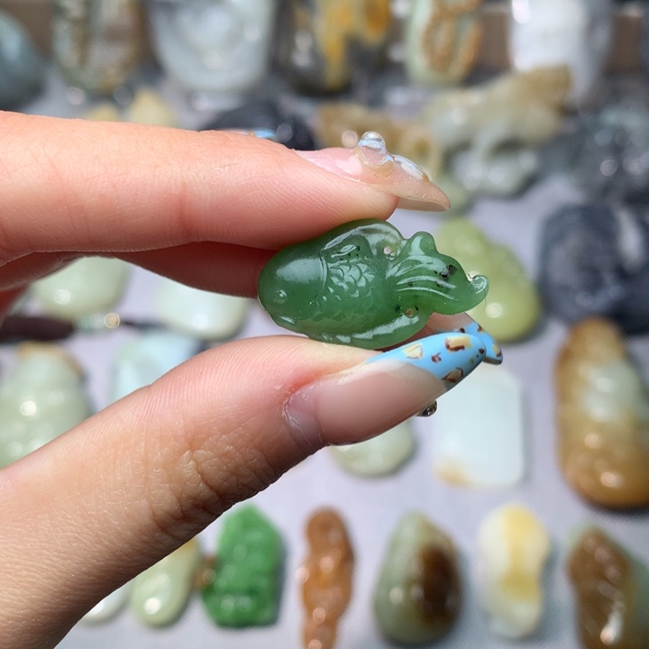 和田玉挂件未镶嵌