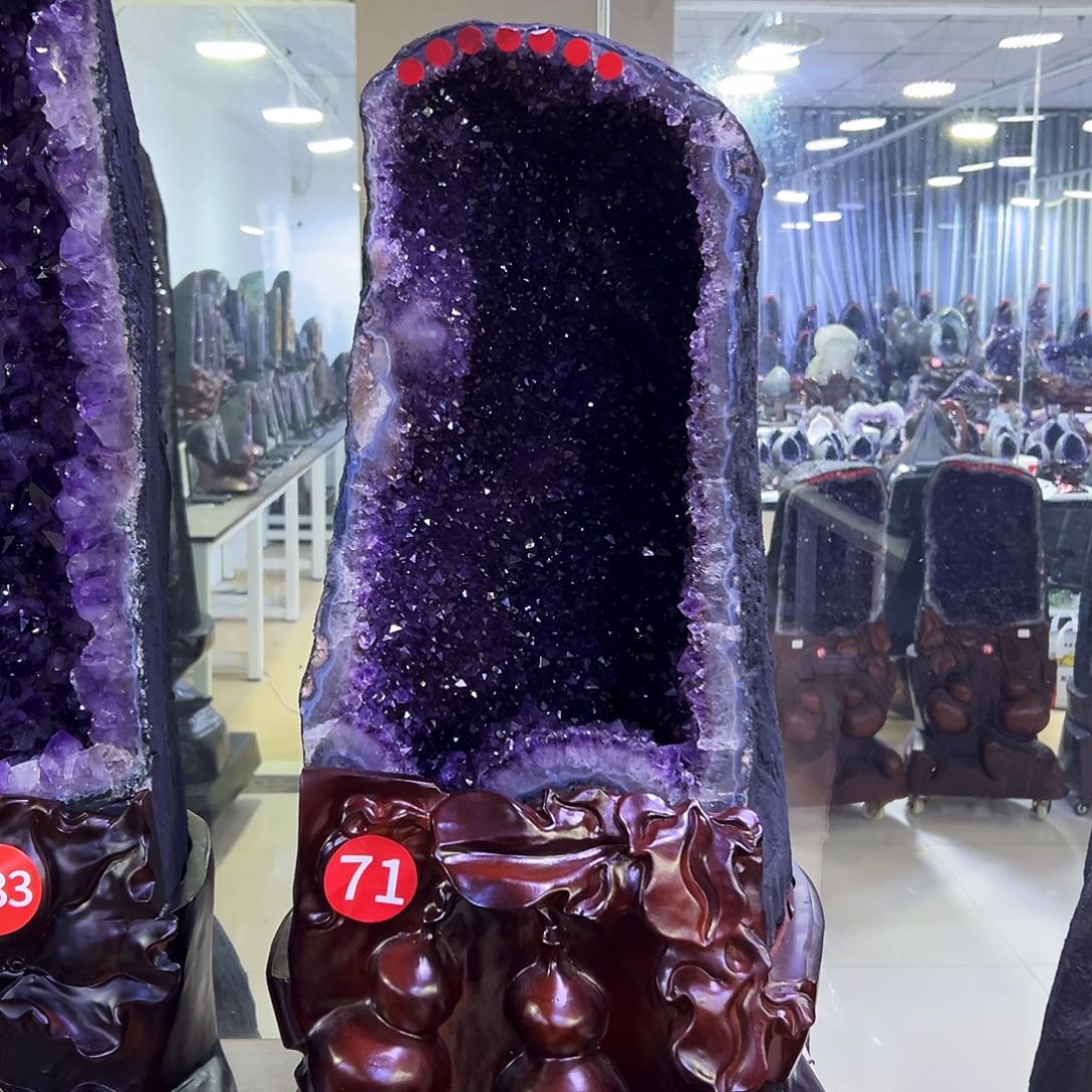 大型摆件（非配饰）未镶嵌紫晶