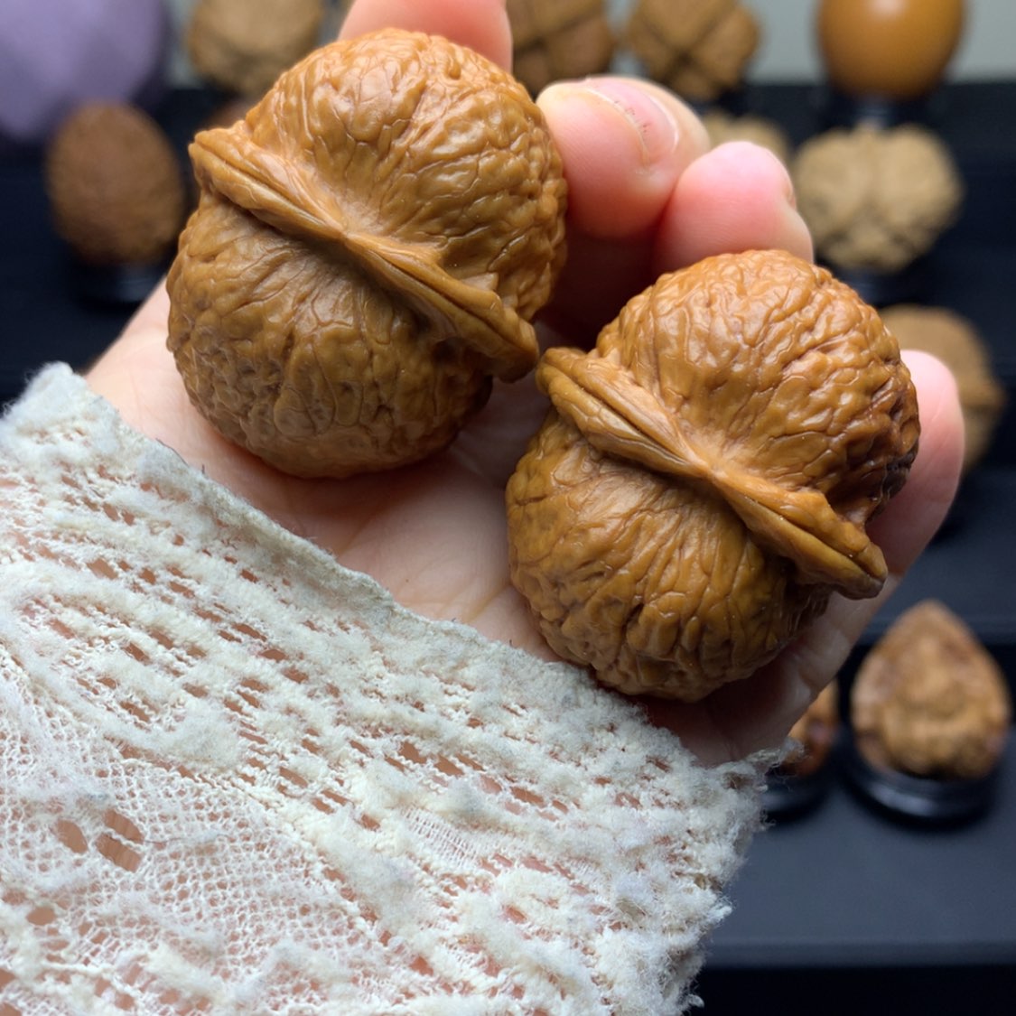 【闪购商品】文玩核桃吊坠元宝