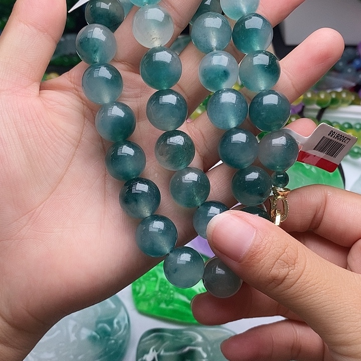 翡翠未镶嵌颈饰所见即所得 253