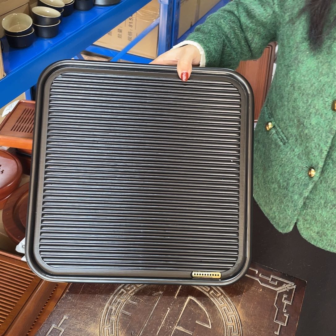 柯木正方茶盘34*34*4