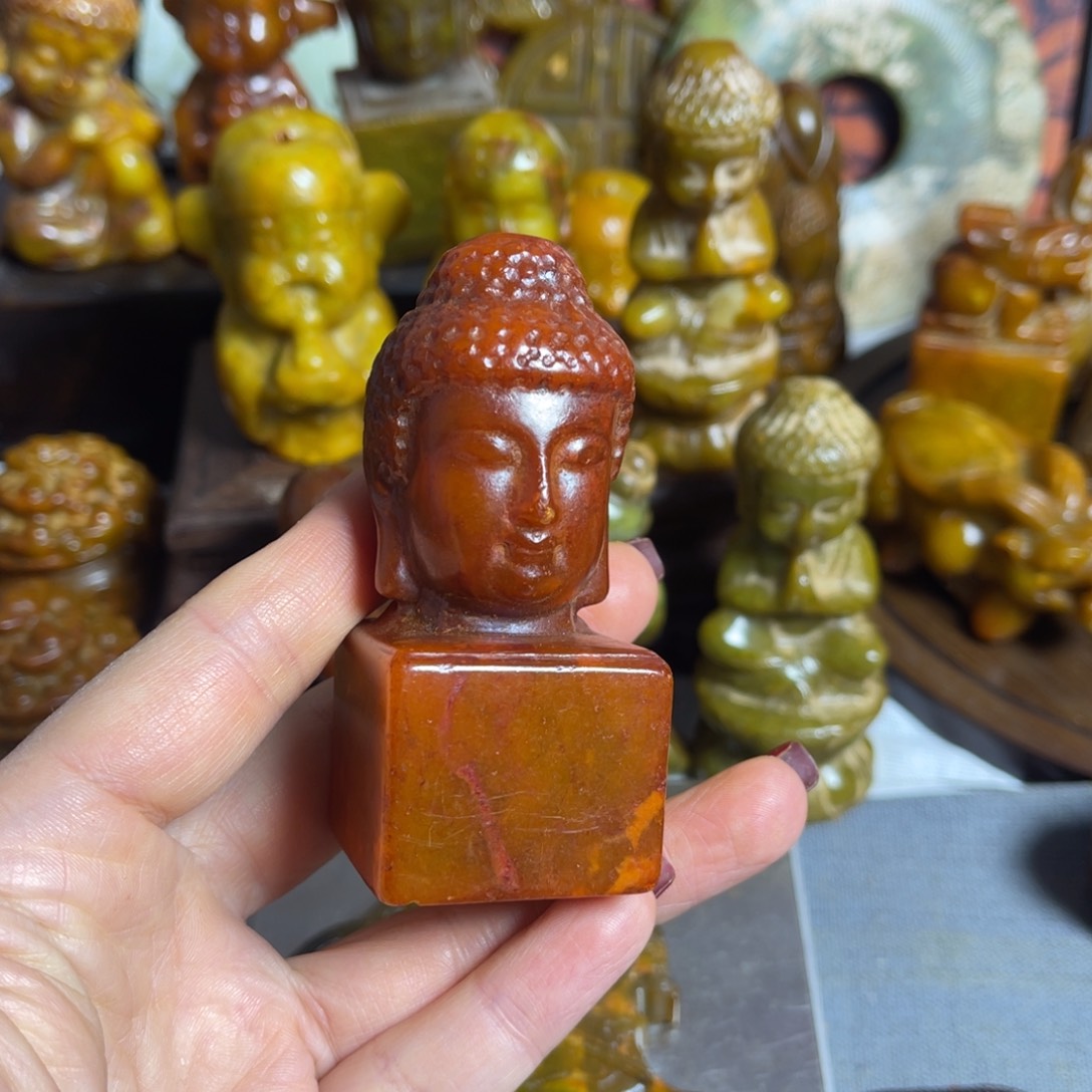 蛇纹石玉合金颈饰