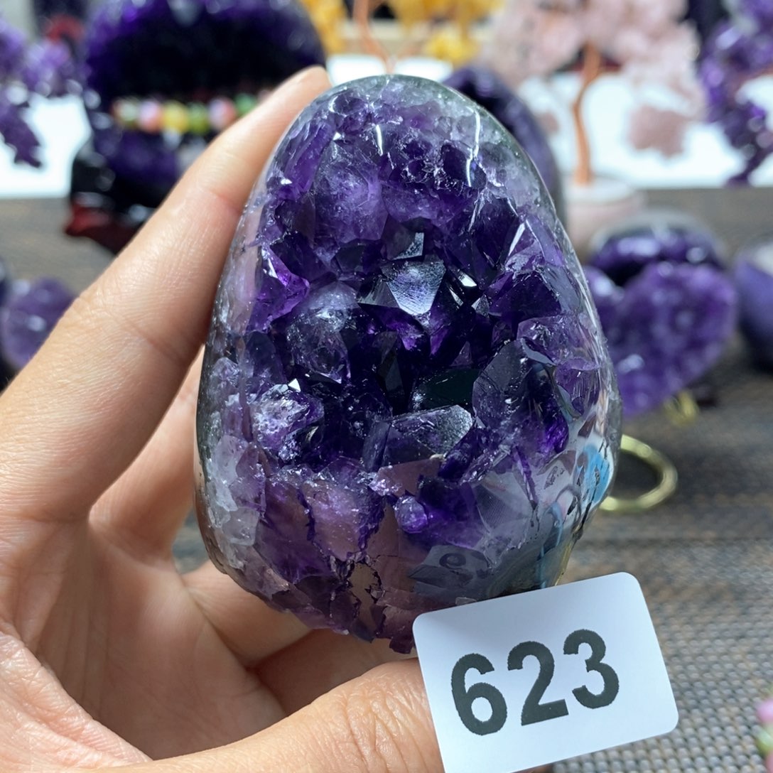 大型摆件（非配饰）紫晶未镶嵌