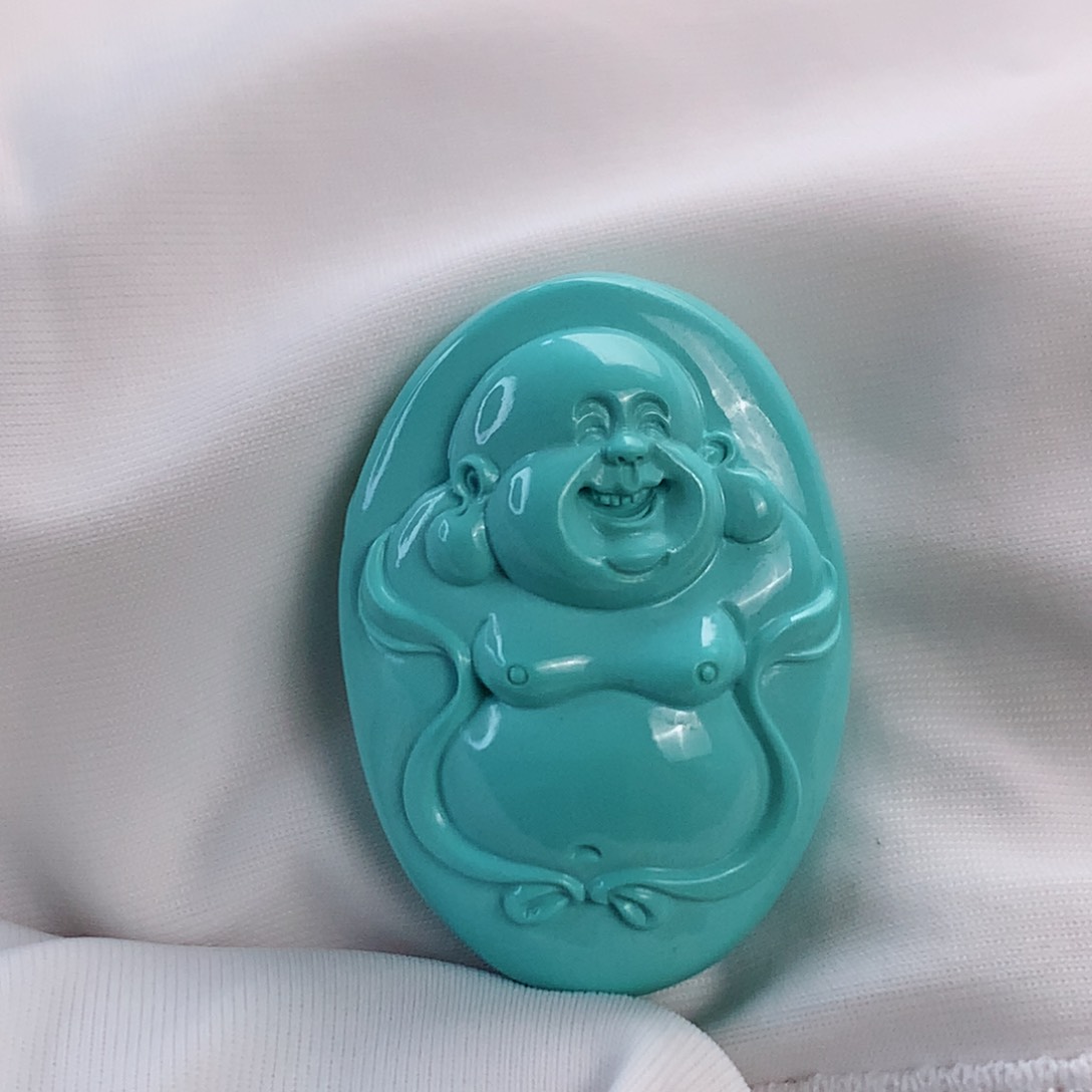 绿松石挂件未镶嵌