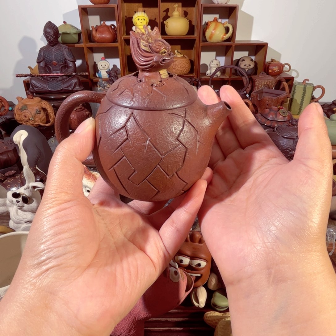 紫砂茶壶纯手工制作过程非常