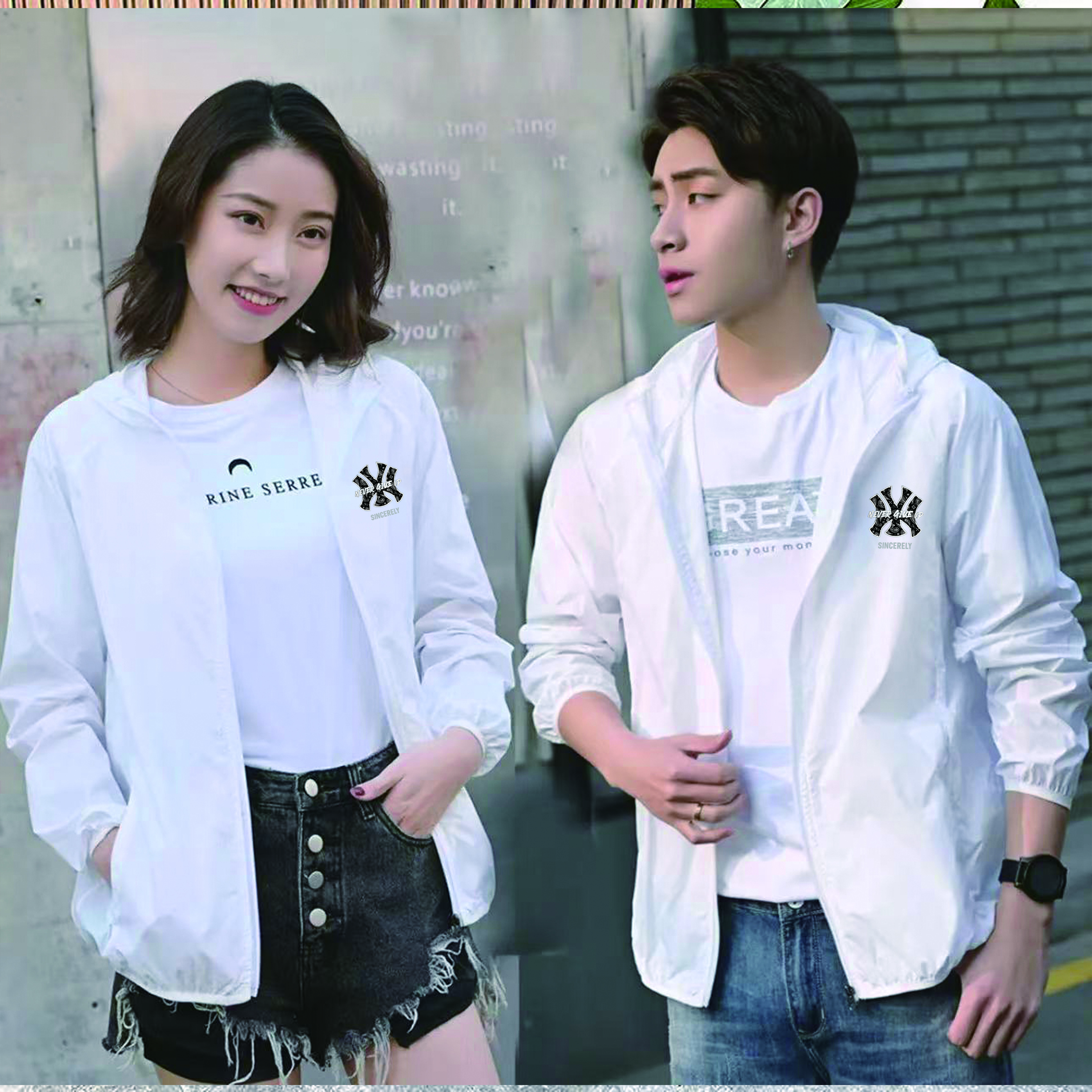 UPF50+户外冰丝防晒衣男女夏季防紫外线薄款防晒服 小W