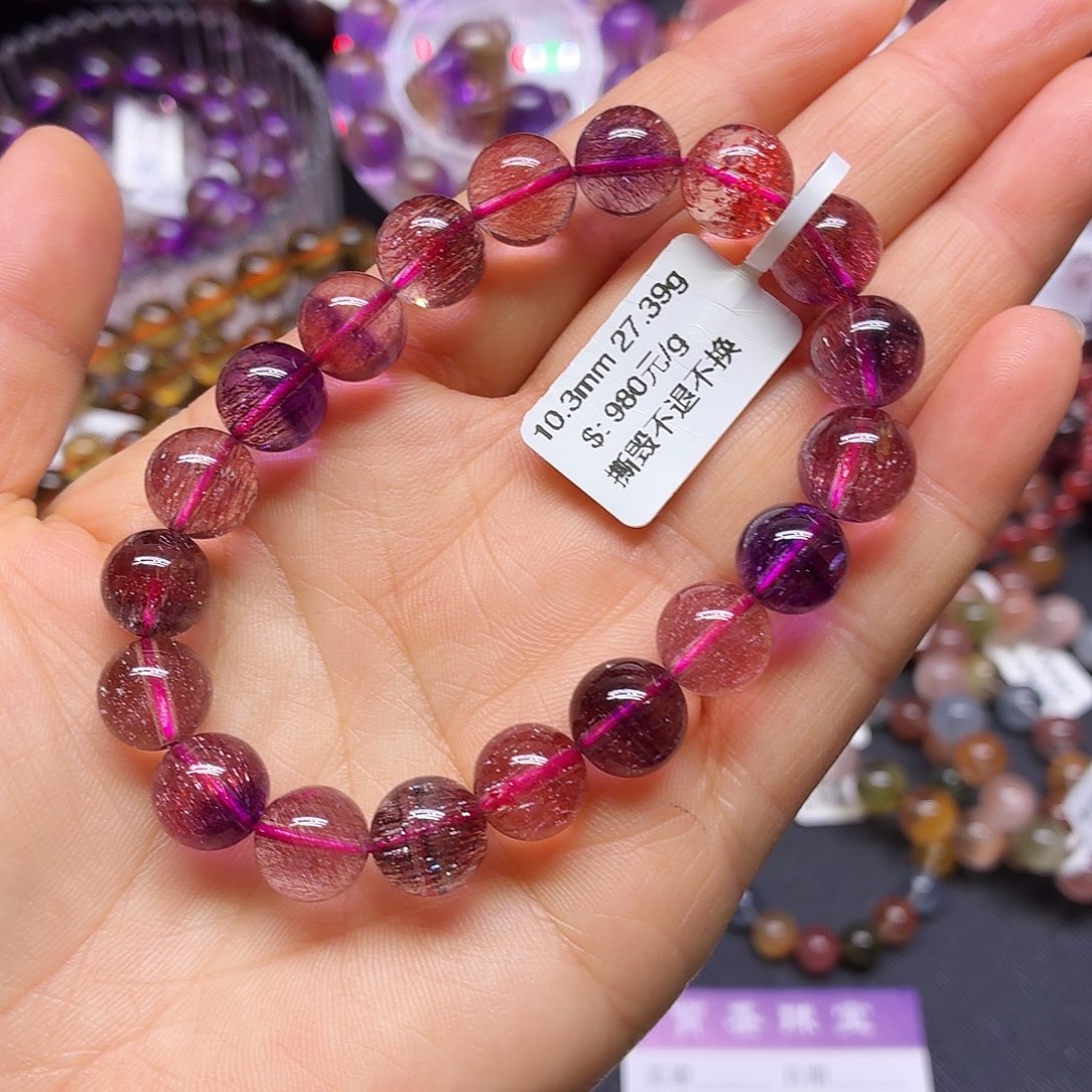 卍***卍未镶嵌水晶手链天然水晶