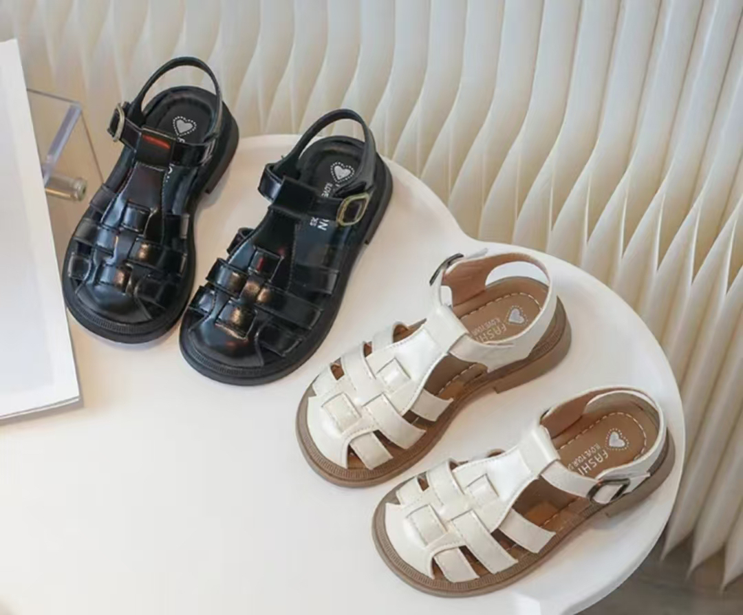 女童凉鞋包头2025夏季新款儿童鞋子小女孩公主鞋软底中大童06