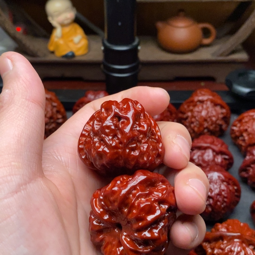 吊坠文玩核桃哈****哈38蛤蟆头