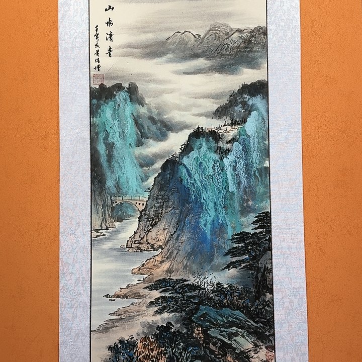 国画书法作品多次参加