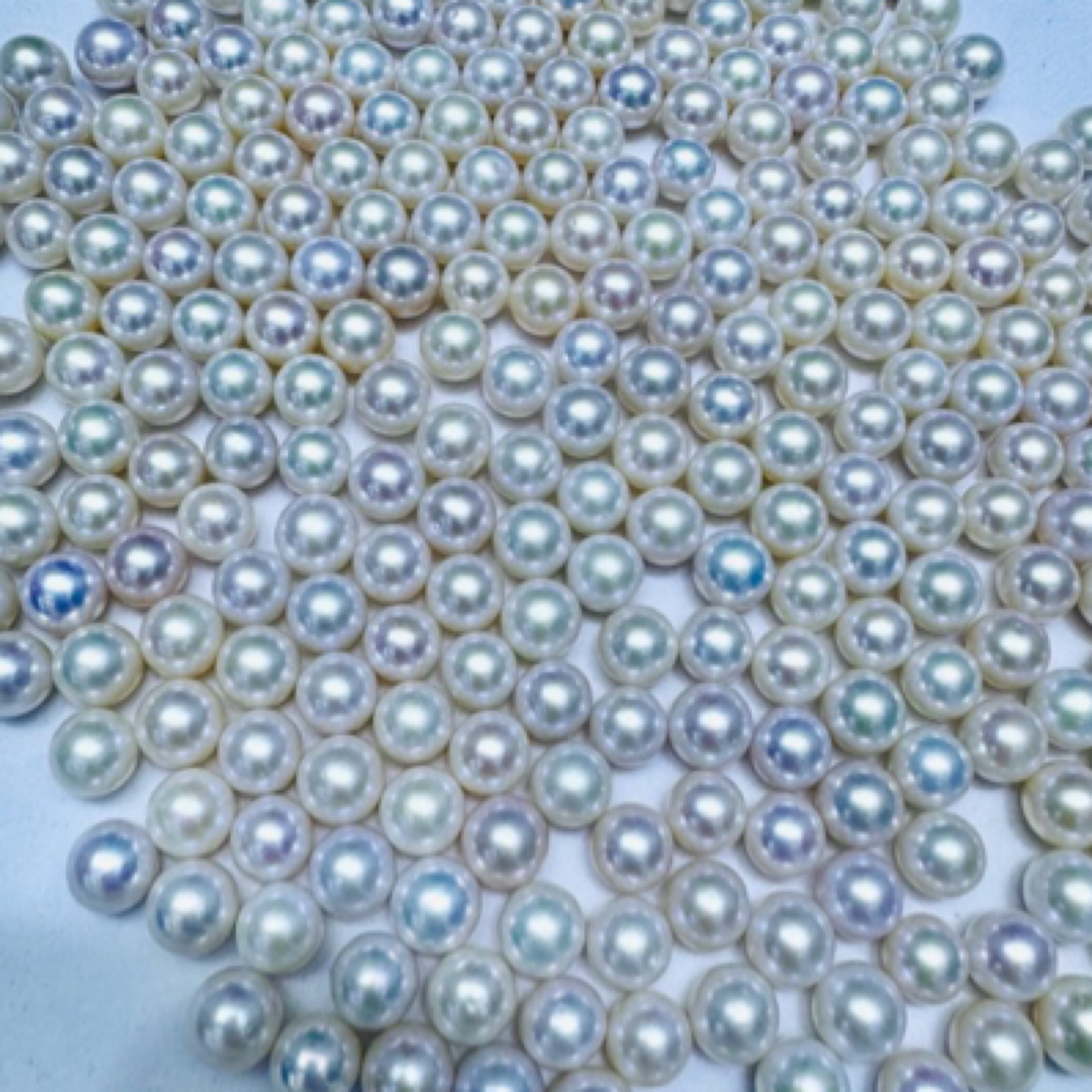 天然淡水珍珠项链手链炫彩巴洛克 直播间一物一拍手工DIY