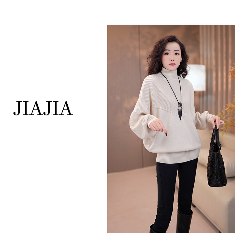 佳佳专属链接【时光独白】2025秋冬新款气质百搭显瘦针织衫上新~