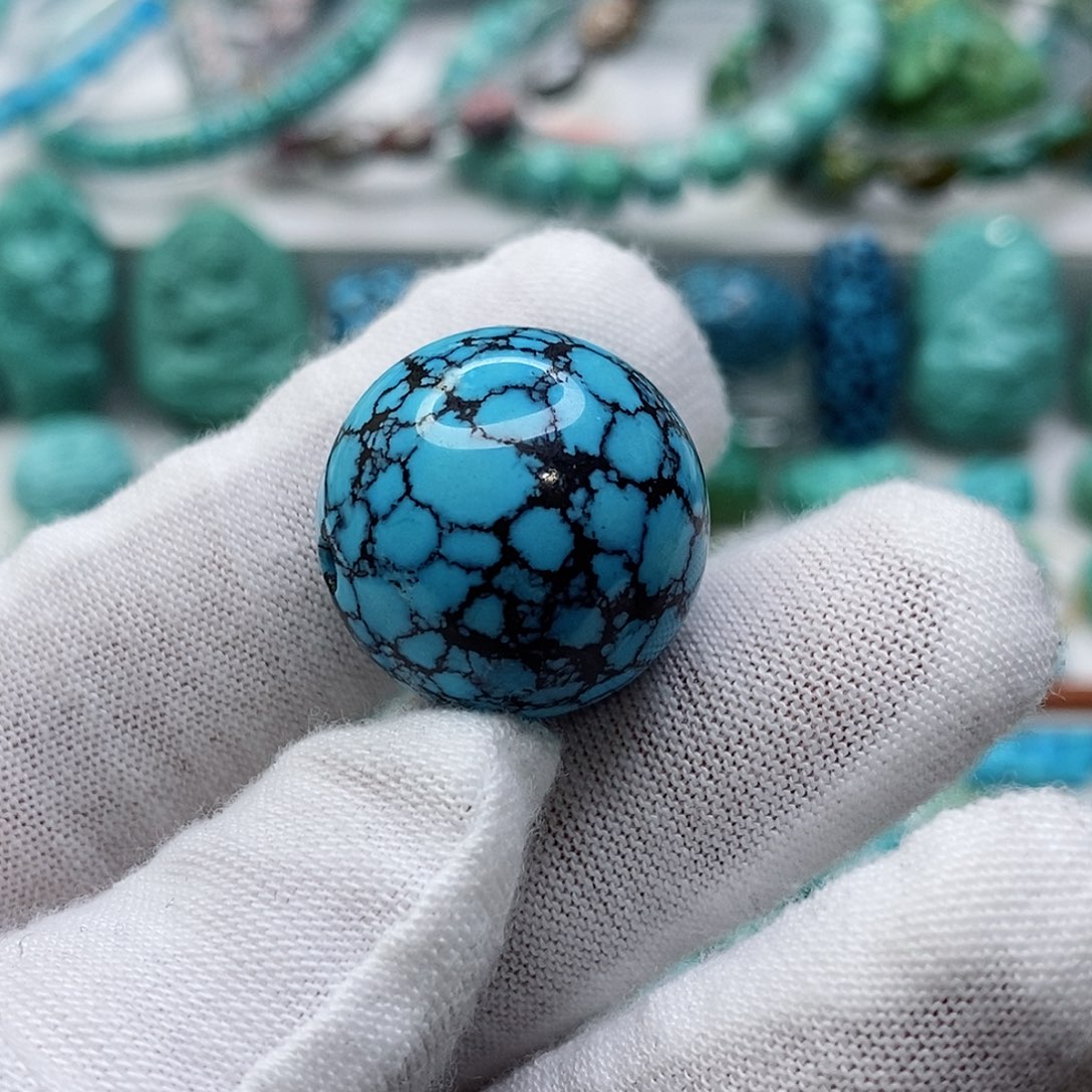 绿松石珠宝奇石未镶嵌