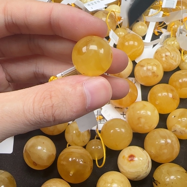 蜜蜡未镶嵌珠宝奇石天然303