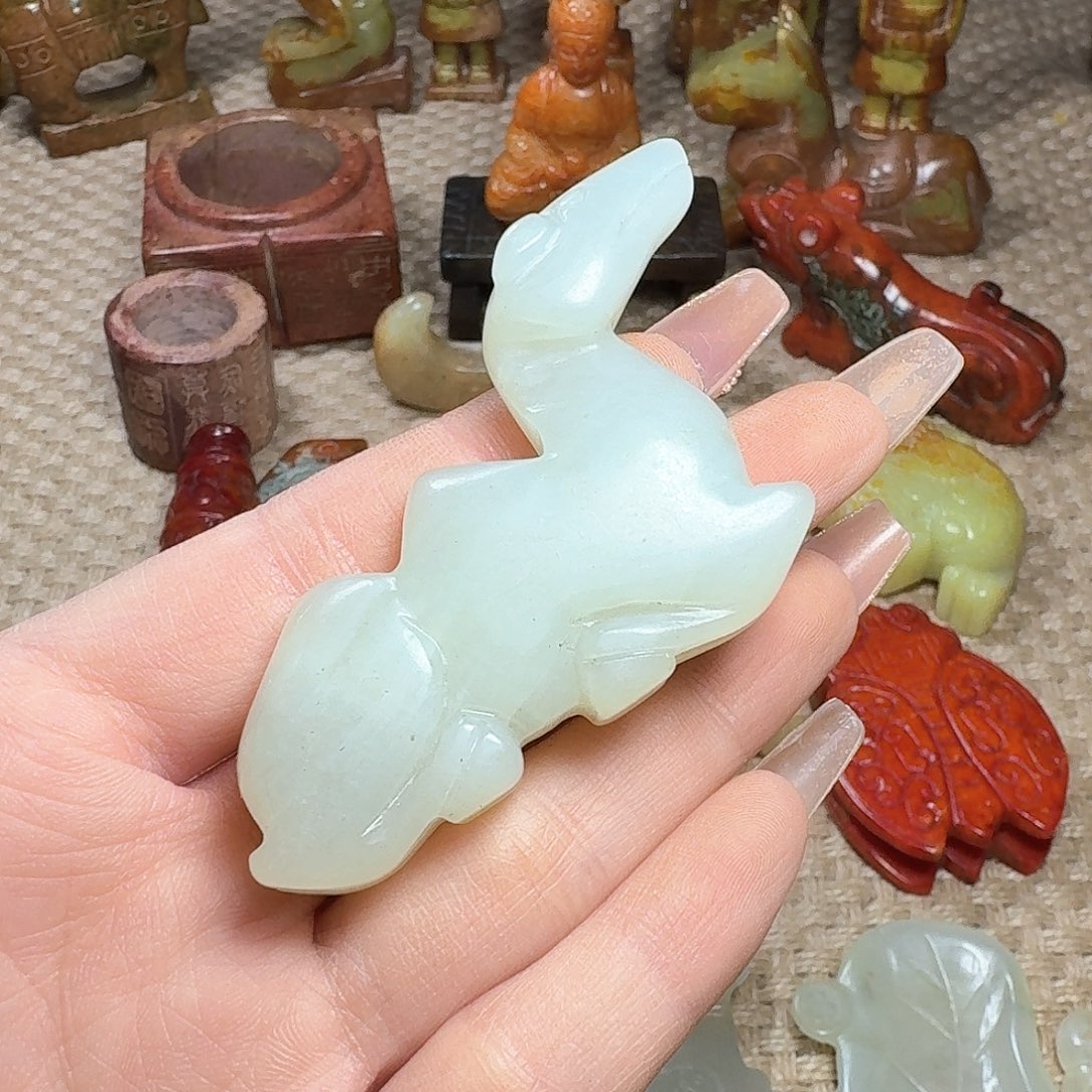 白玉菩提吊坠挂件