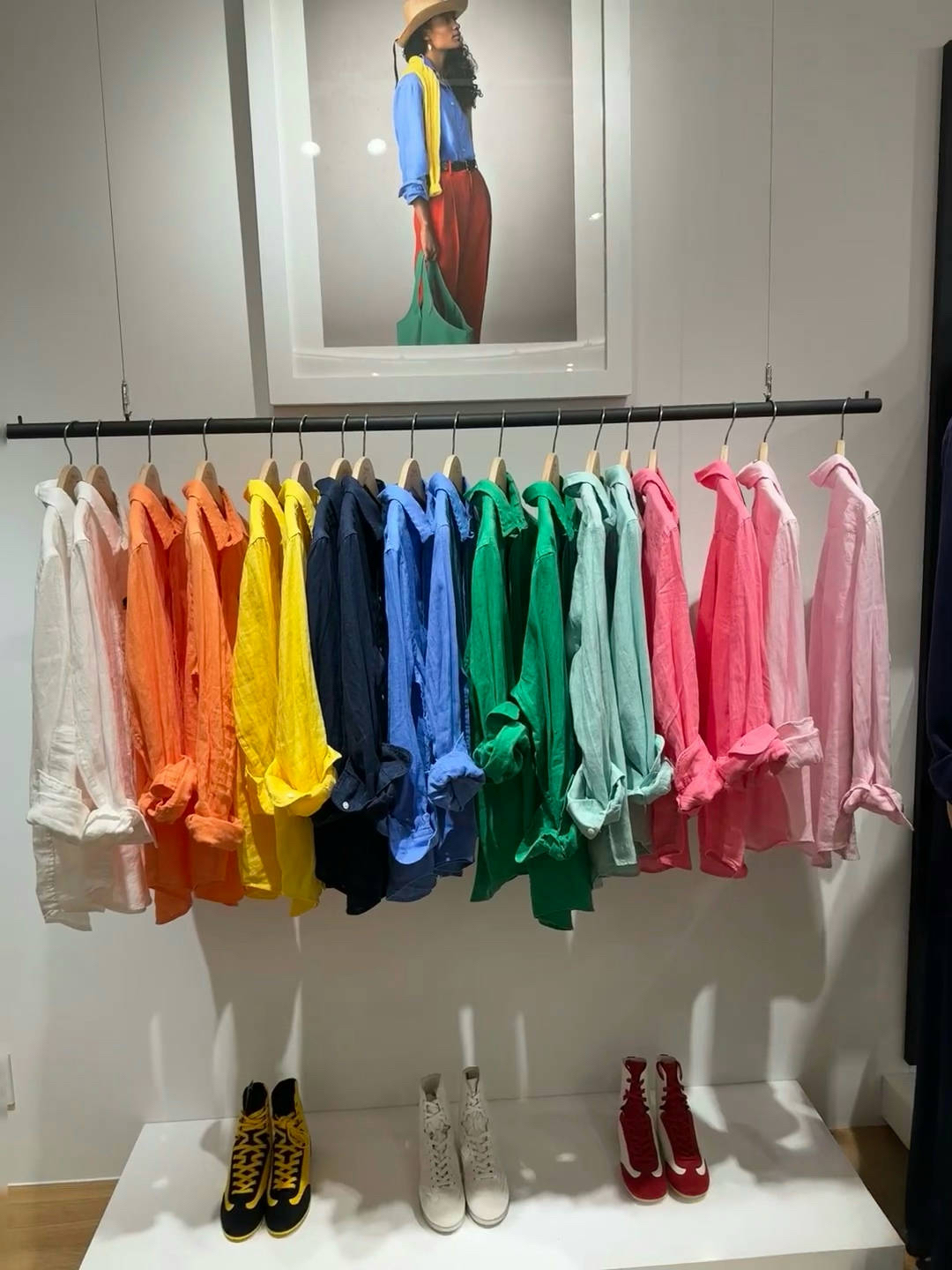 【特价】【粉丝福利】小马经典薄荷绿/紫色100亚麻衬衫长袖防晒衣女