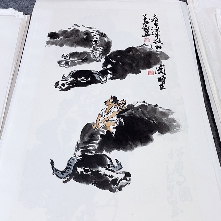 国画张圣敏先生纯手绘作品