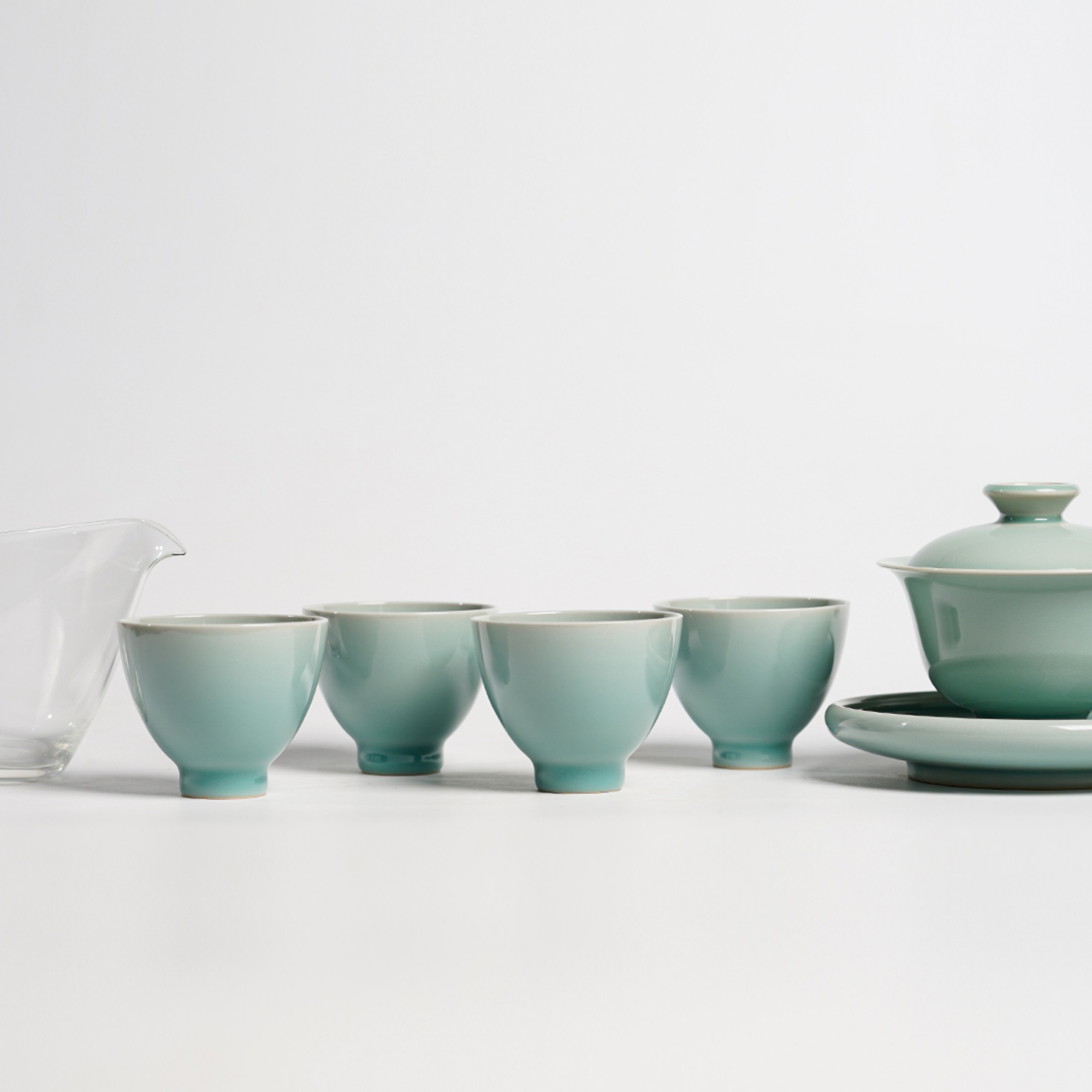 SHTC1101[学茶严选]舒禾-素面四杯套组