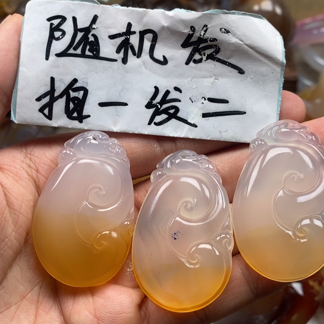 玛瑙/玉髓未镶嵌颈饰