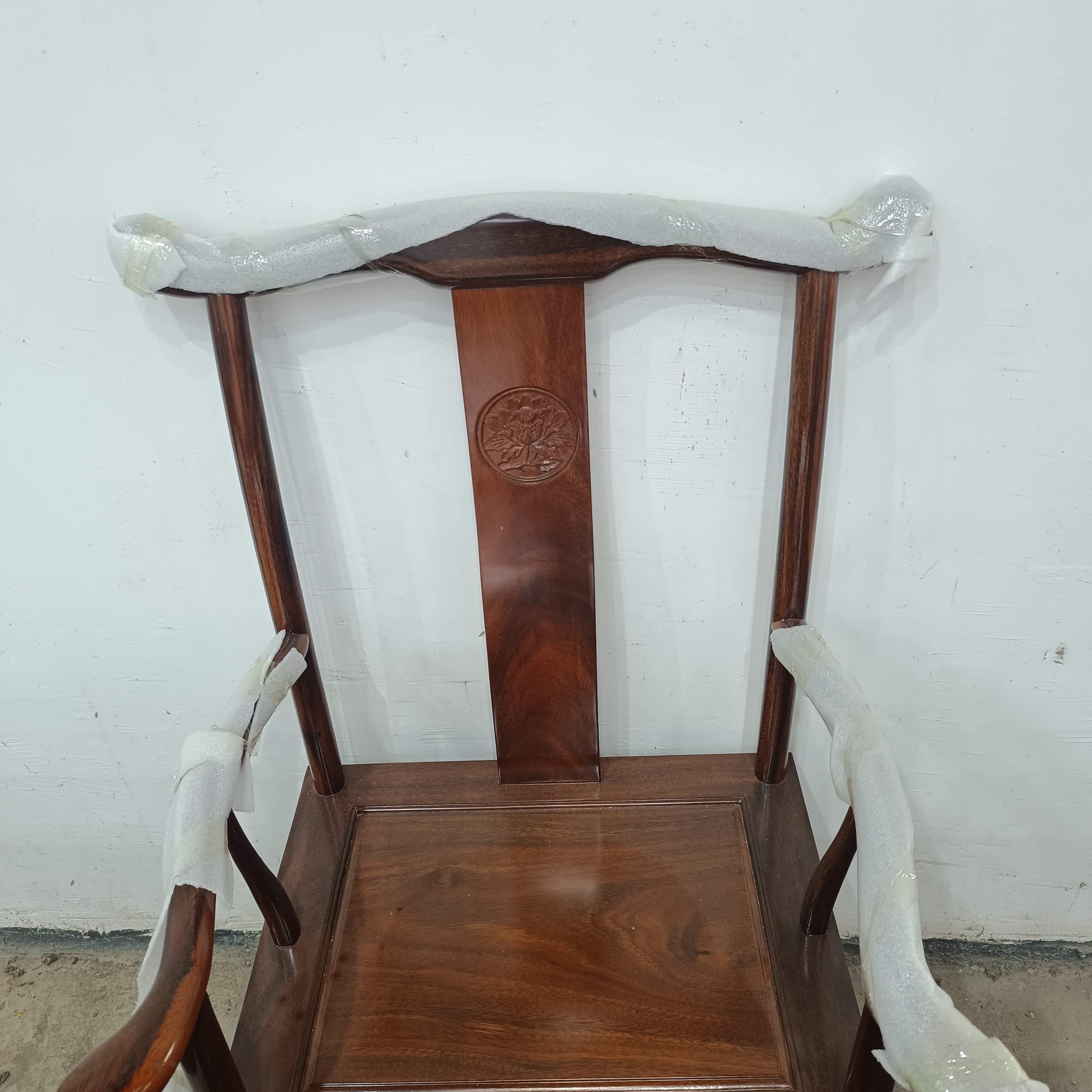 实木刺猬紫檀总统椅单人椅专拍链接靠背椅官帽椅