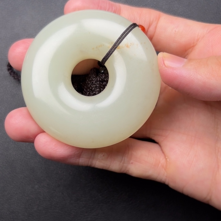 風***澤和田玉未镶嵌颈饰